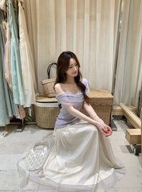 Kelly Designs Romantic Mesh Off-Shoulder Top - 2 Colors (Instock)