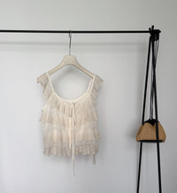 Kelly Designs Layer Beige Cami Top（Instock)