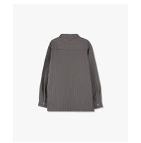 Korean Collection Mellow Check Shirt – Mocha Brown (Instock)