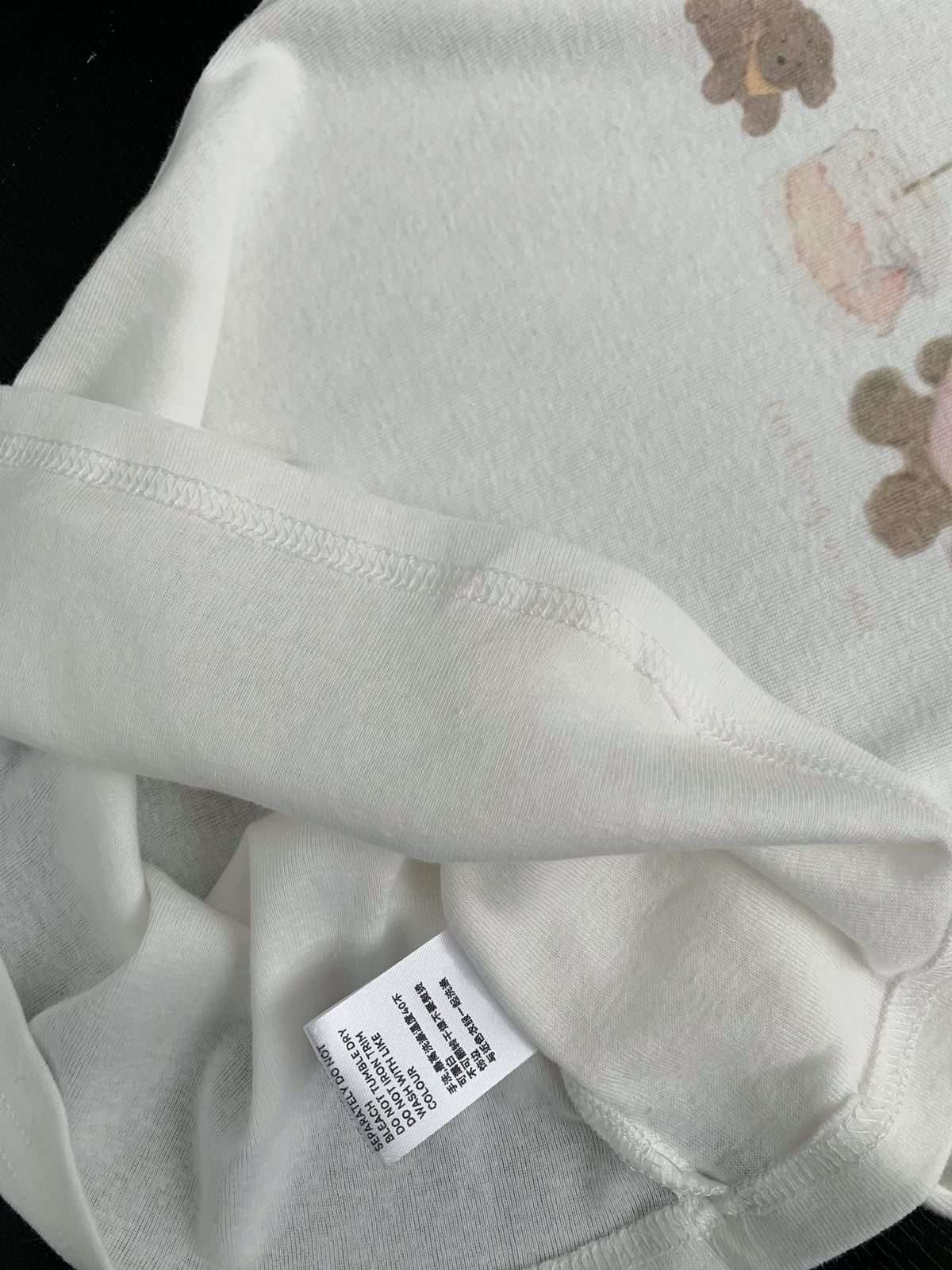 Kelly Designs Cartoons Slim White TShirt (Instock)