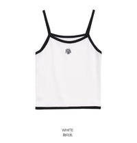 Korean Collection Muah Muah Contrast Trim Cami & Cardigan Set (Instock)