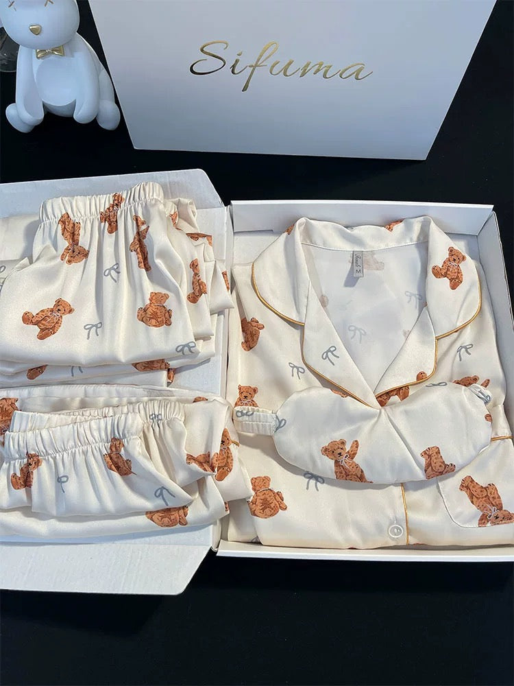 Kelly Designs Bears 4pcs Pajamas Set (Instock)