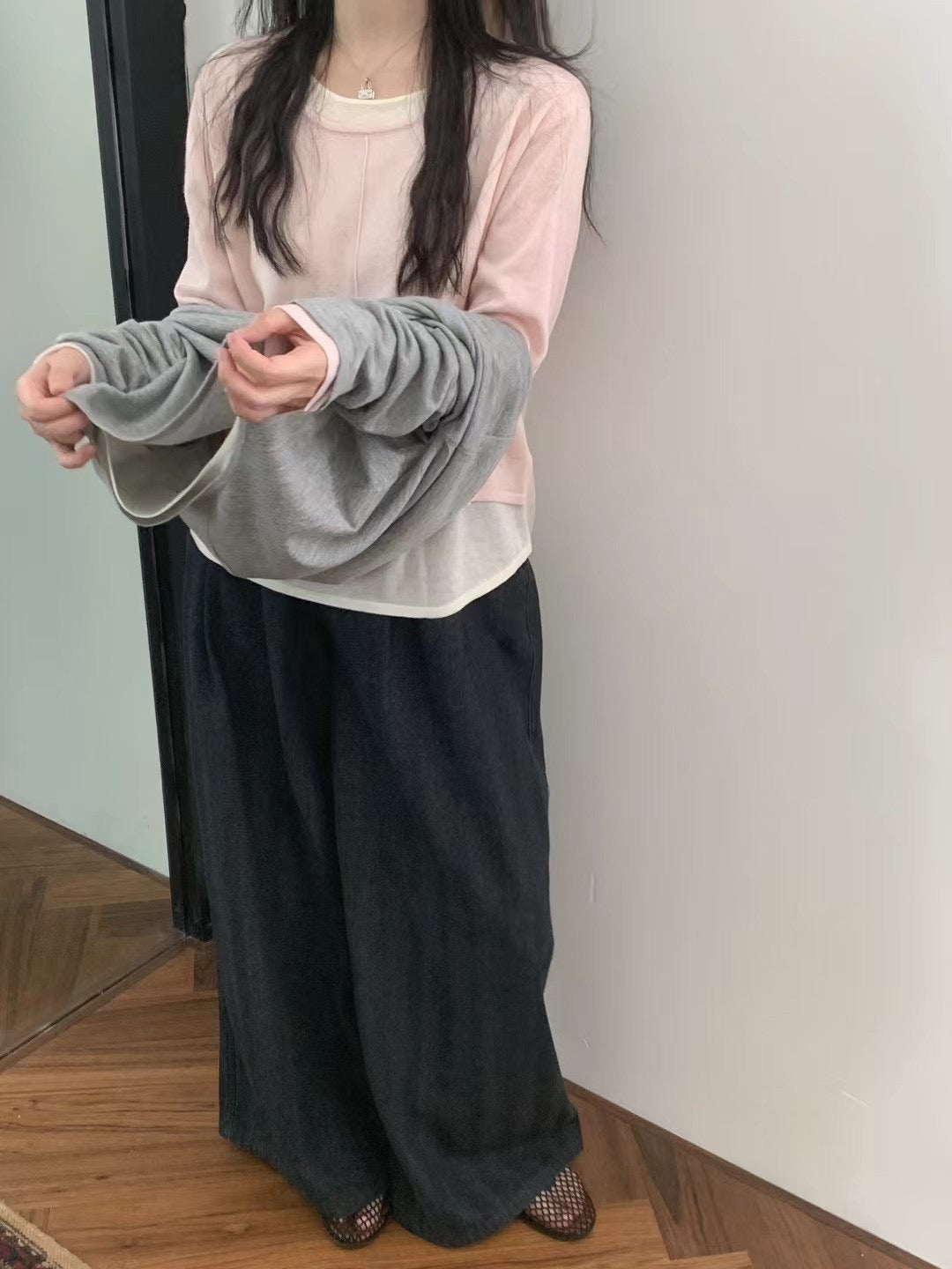 Kelly Designs Multiple Colors Fake 2pcs Tops (Instock)