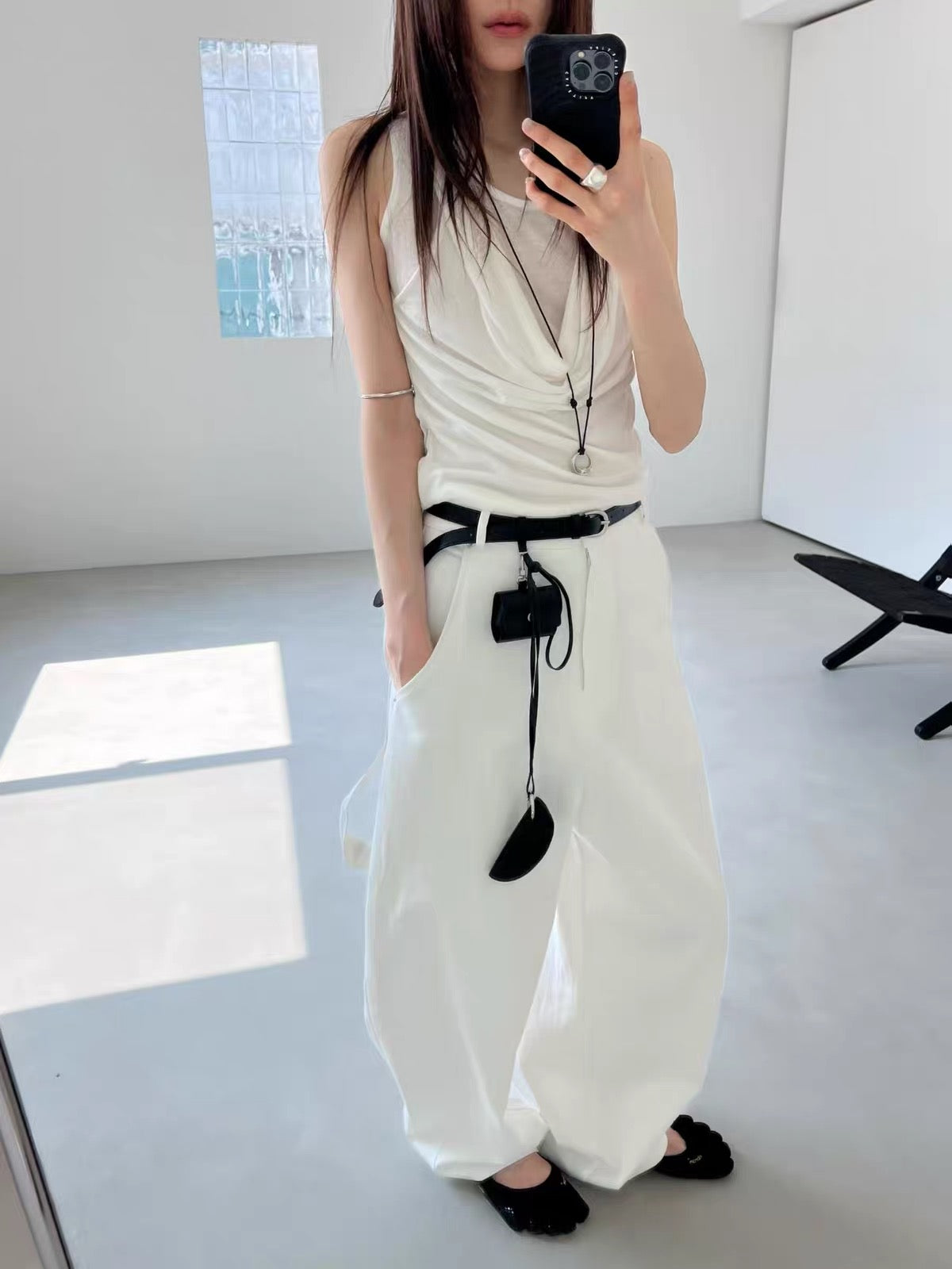 Korean APM Collection Fake 2Pcs Top - 2 Colors (Instock)