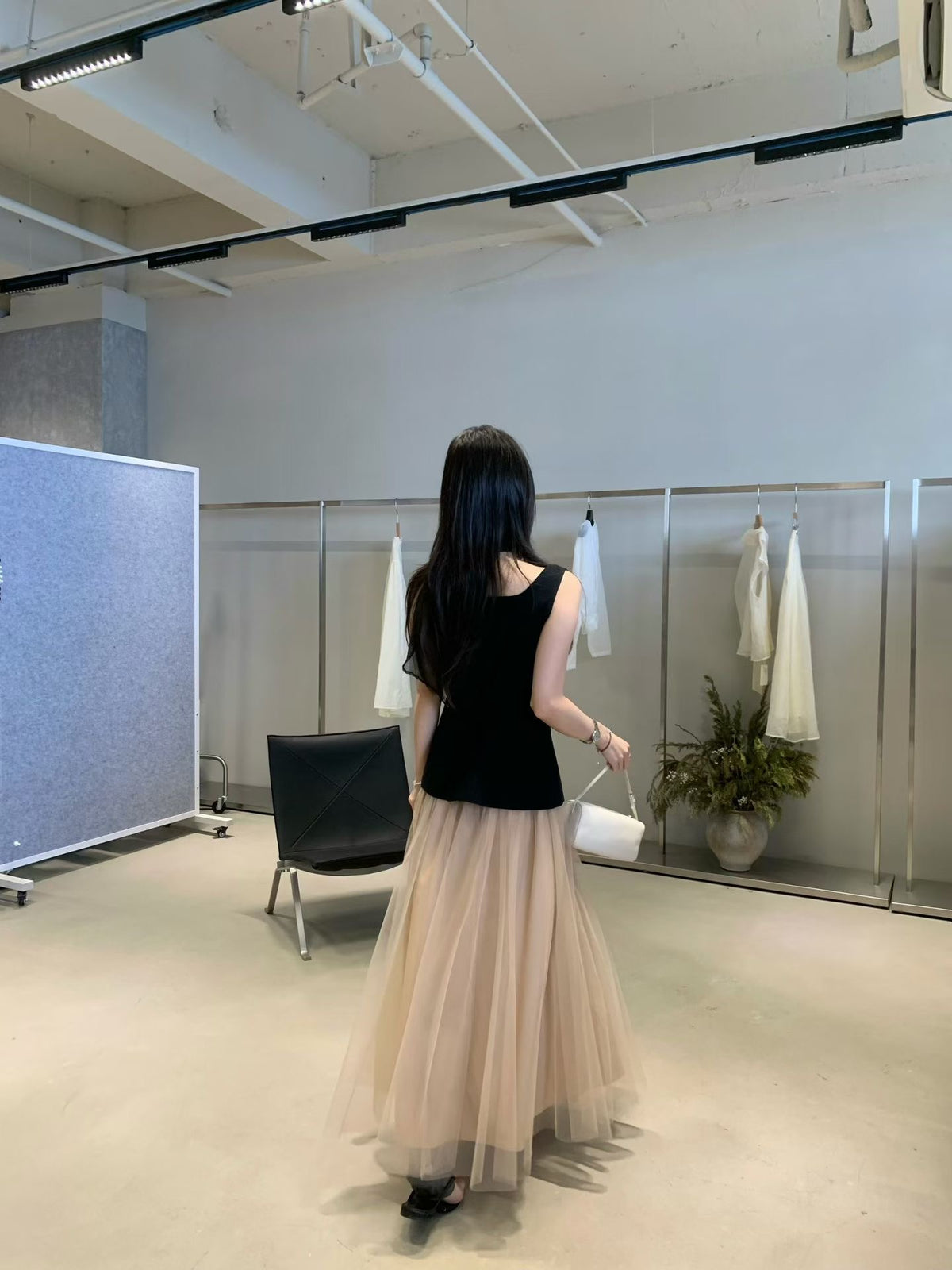 Kelly Designs Elegant Knit Tank & Layered Tulle Skirt Set (Instock)