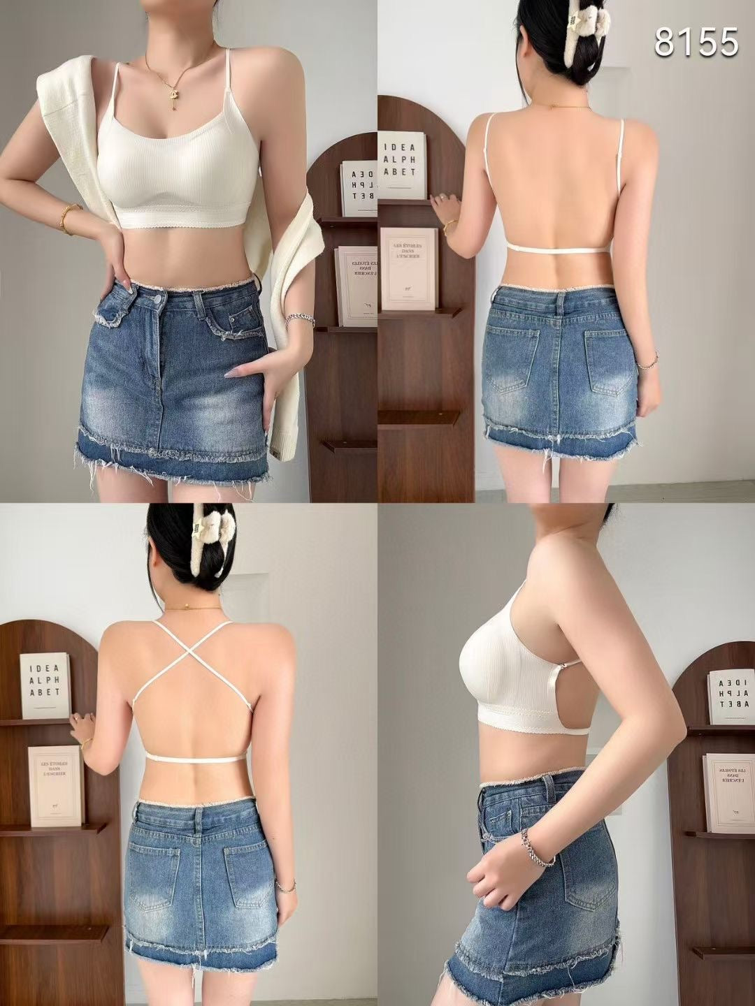 Kelly Designs Three Colors Seamless Beauty Back Bra(Instock)