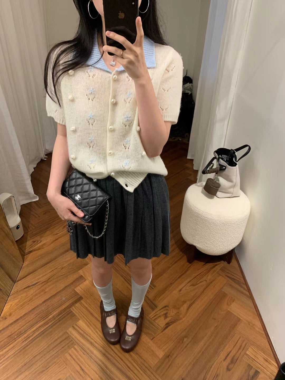 Kelly Designs Handmade Pearl Top (Instock)