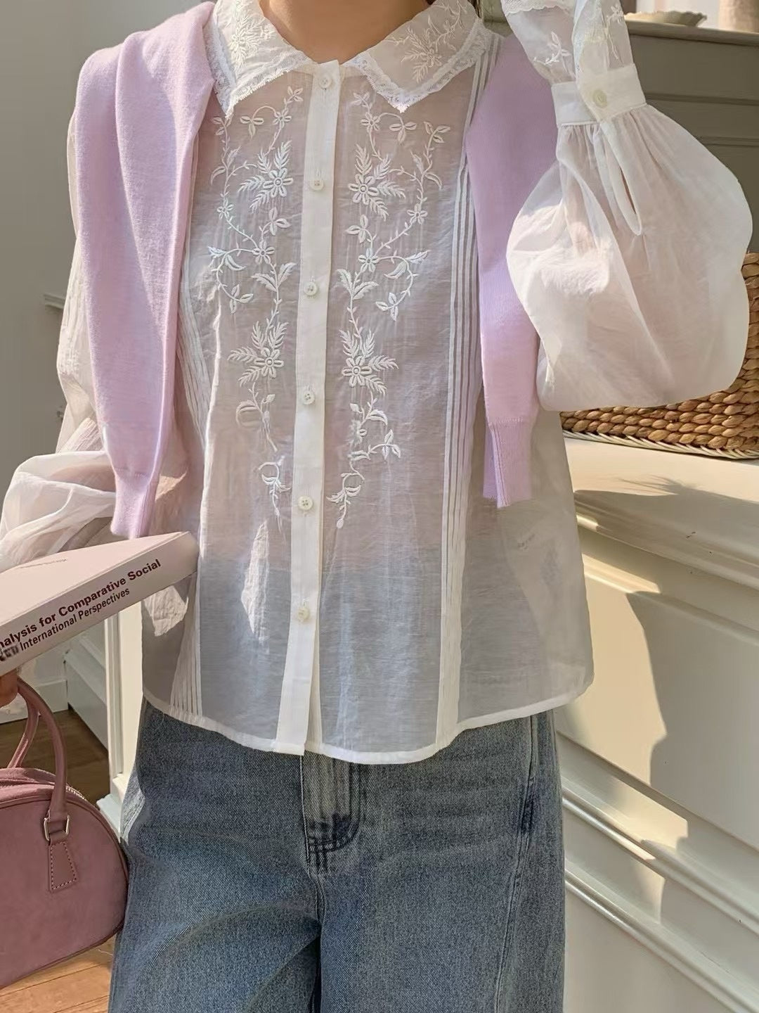 Kelly Designs Lace Inner Blouse (Instock)