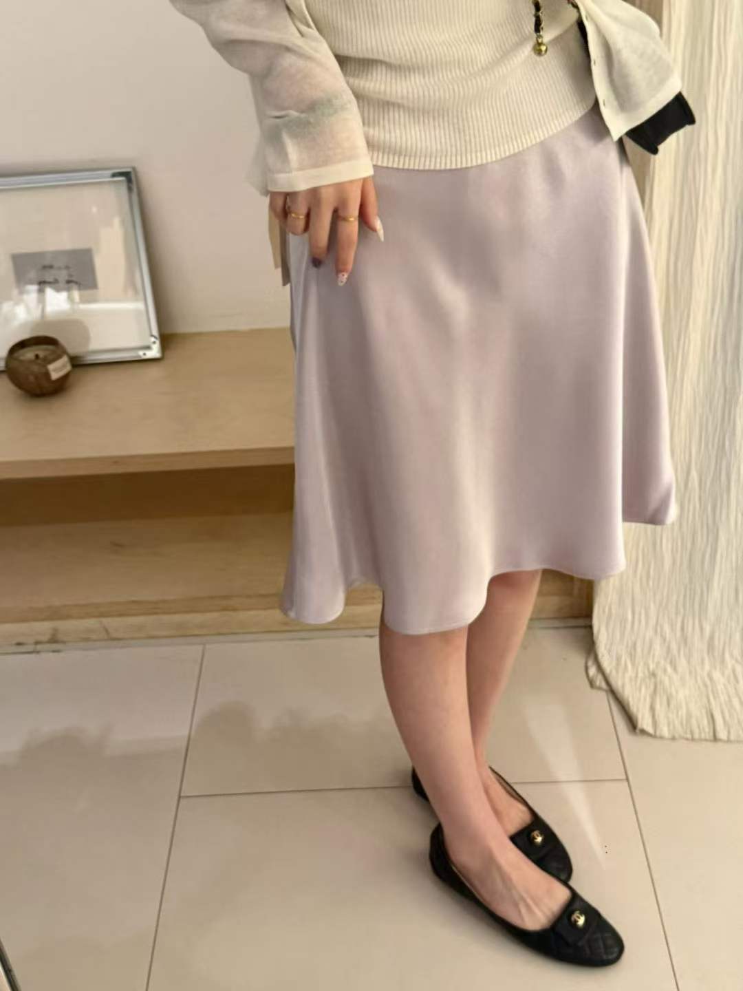 Kelly Designs Satin fishtail skirt-3 Colors (Instock)