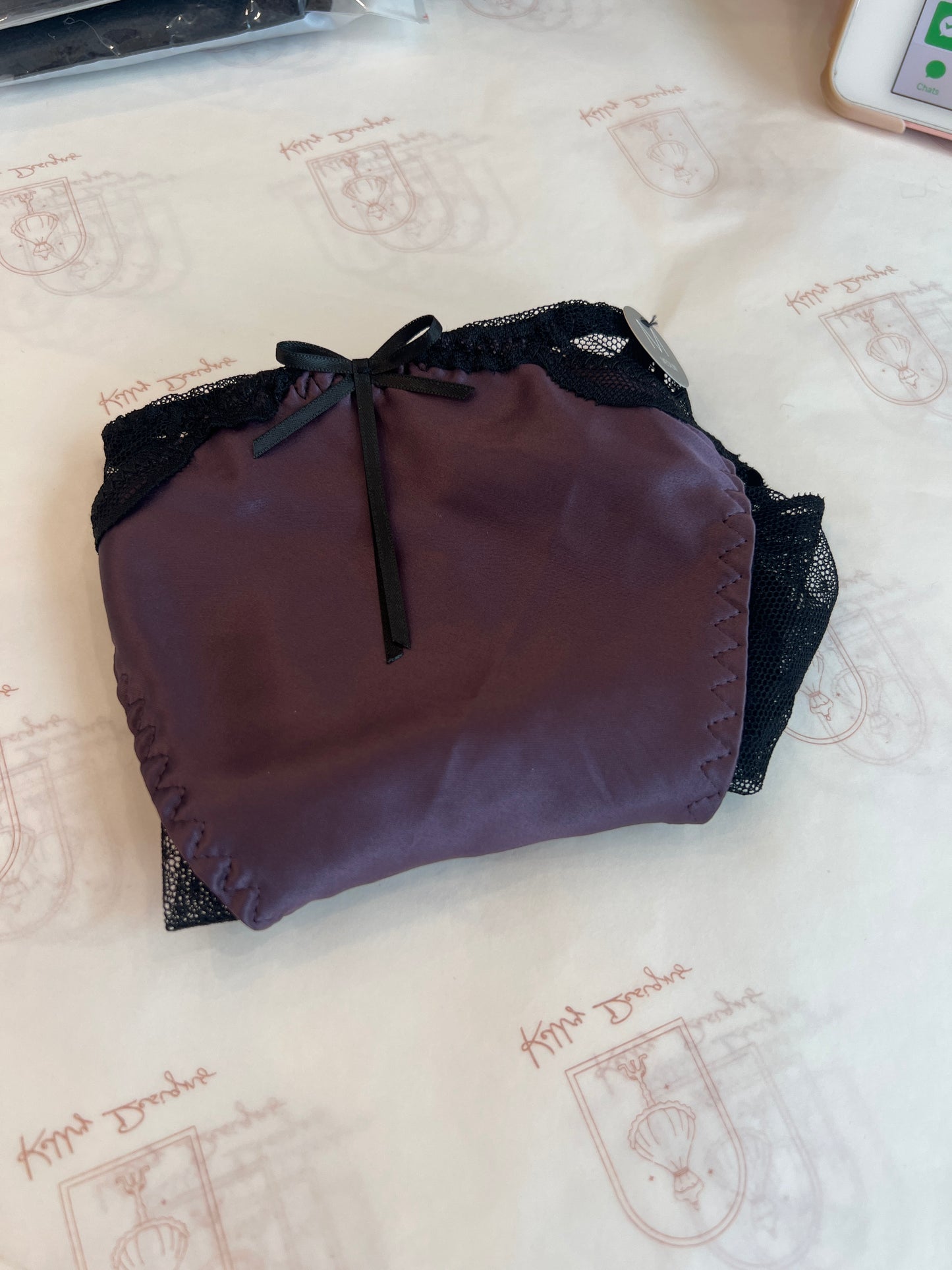 Kelly Designs Purple Lace Underwear(Instock)