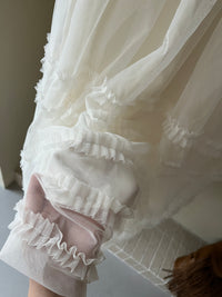 Kelly Designs Romantic Layered Tulle Maxi Skirt – White (Instock)
