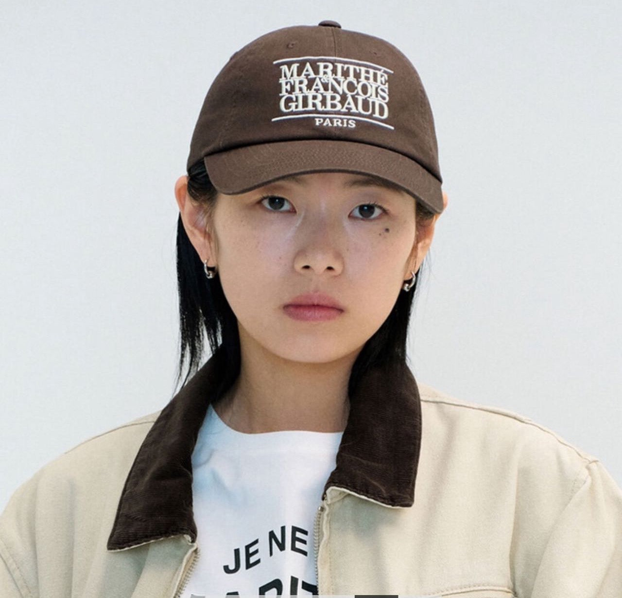 Marithe Classic Logo Brown Cap (Instock)