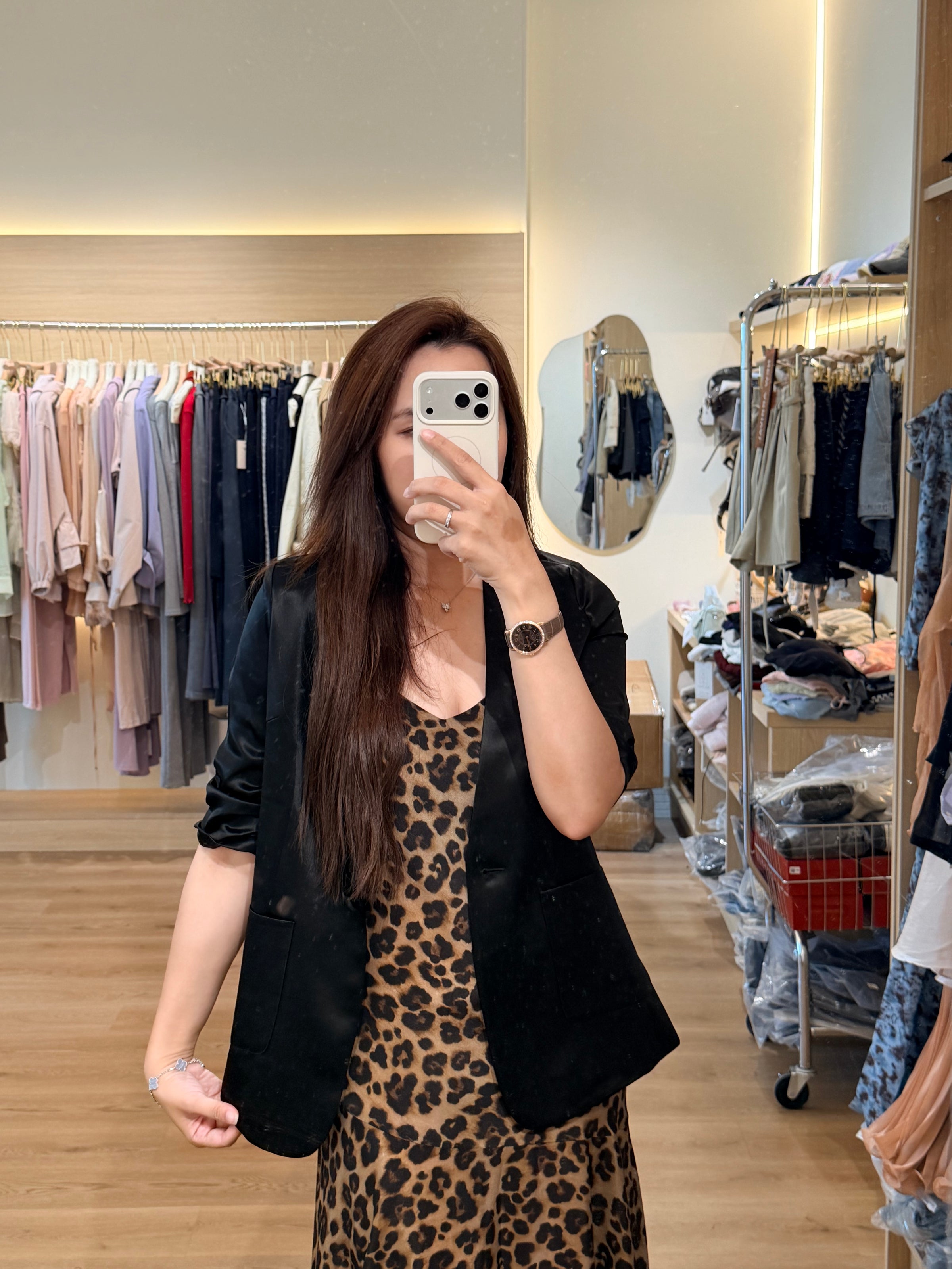 Kelly Designs Acetate Mid Blazer (Instock)