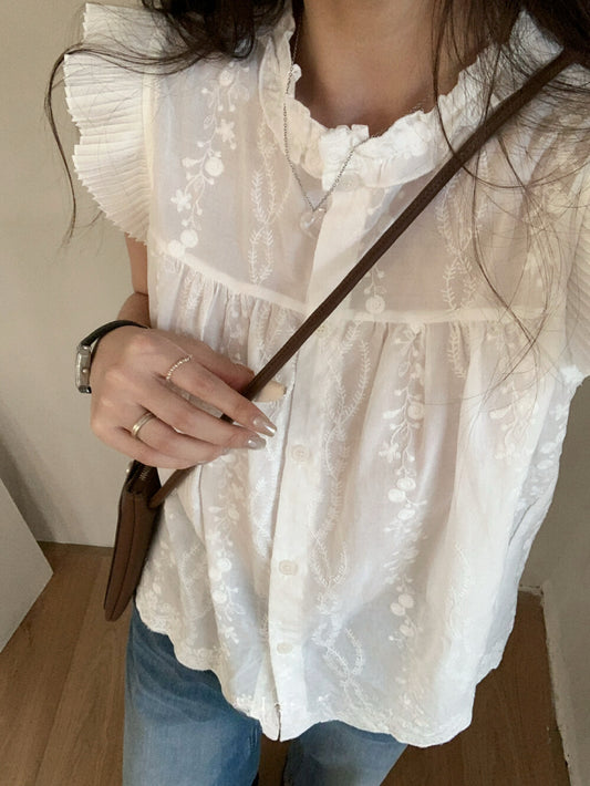 Kelly Designs floral lace blouse (Instock)