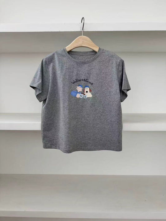 Kelly Designs Gromit Grey Tshirt（Instock)