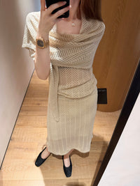 Kelly Designs : Tenue haut et jupe style "Old Money" (En stock)