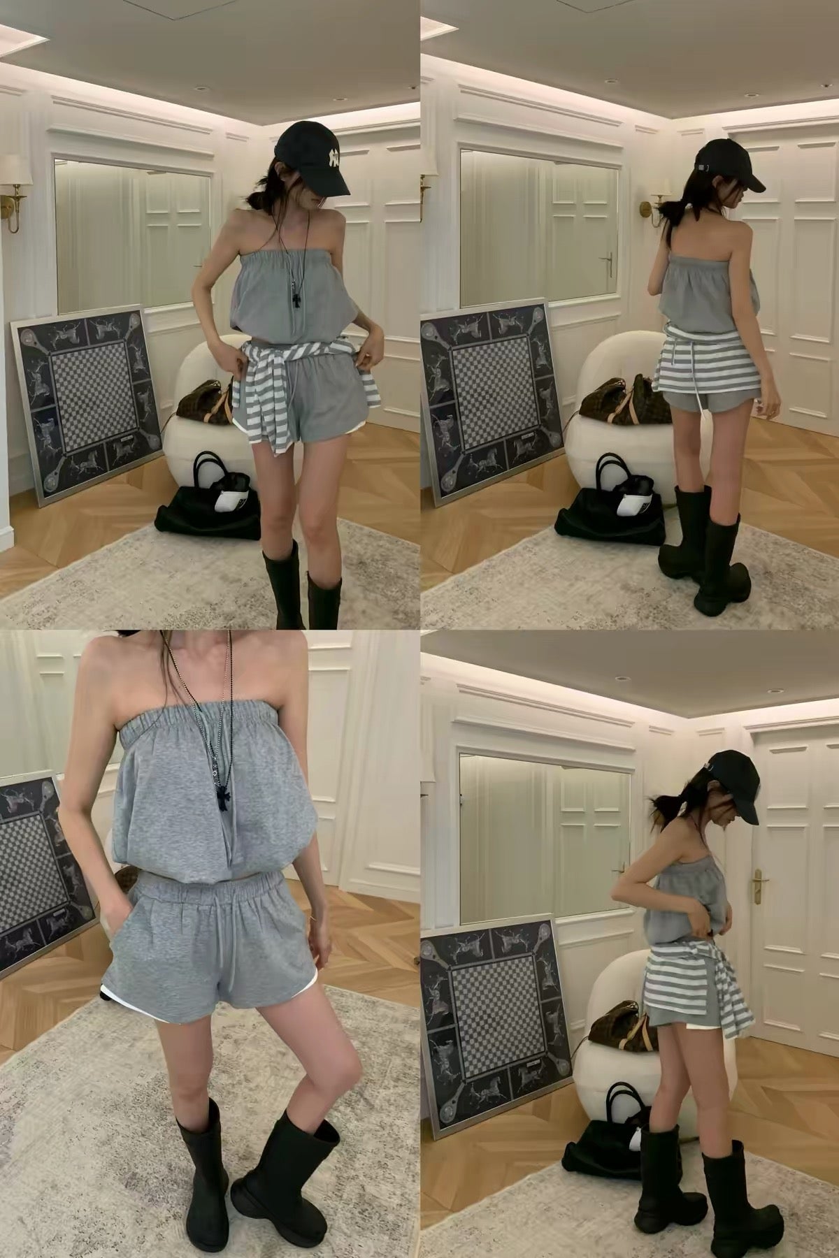 Korean APM Collection Shorts -5 Colors (Instock)