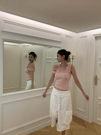 Korean APM Collection U Neck Tank Top-5 Colors (Instock)