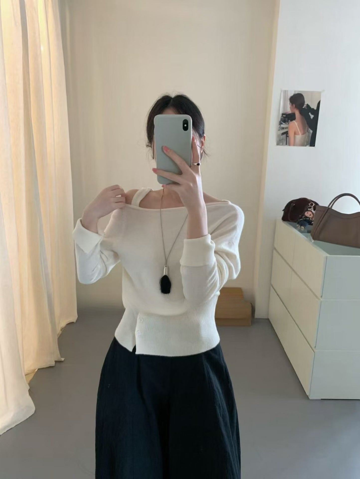 Kelly Designs Off Shoulder White Top (Instock)