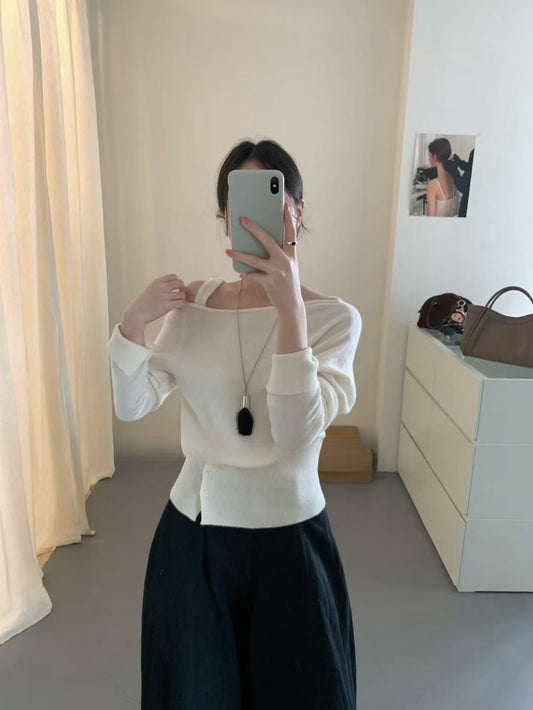 Kelly Designs Off Shoulder White Top (Instock)