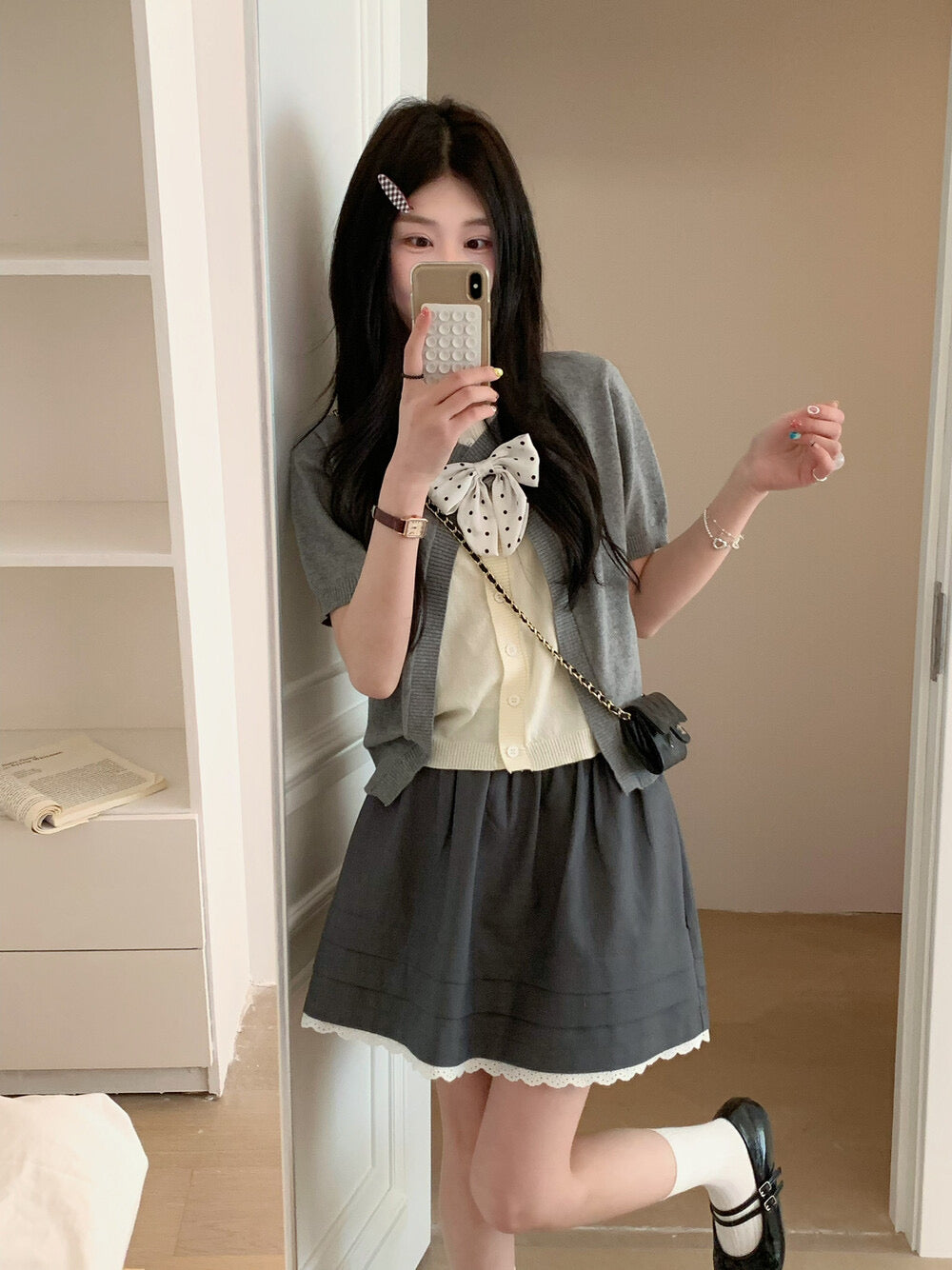 Kelly Designs Lace Layer Skirt-2 Colors（Instock)