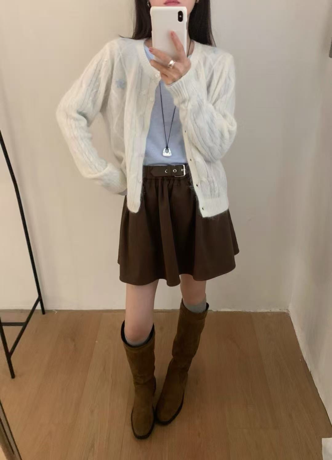 Kelly Designs Brown Fall Skirt (Instock)