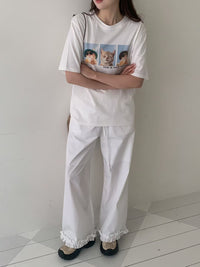 Korean APM Collection Kittens Tshirt-3 Colors (Instock)