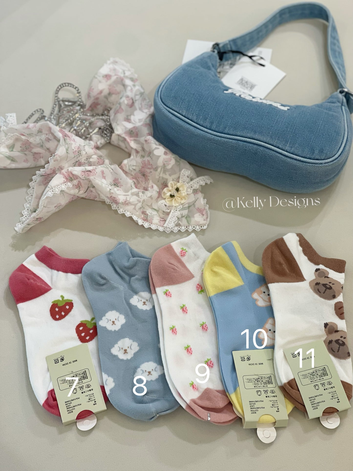 Kelly Designs Socks (Instock)