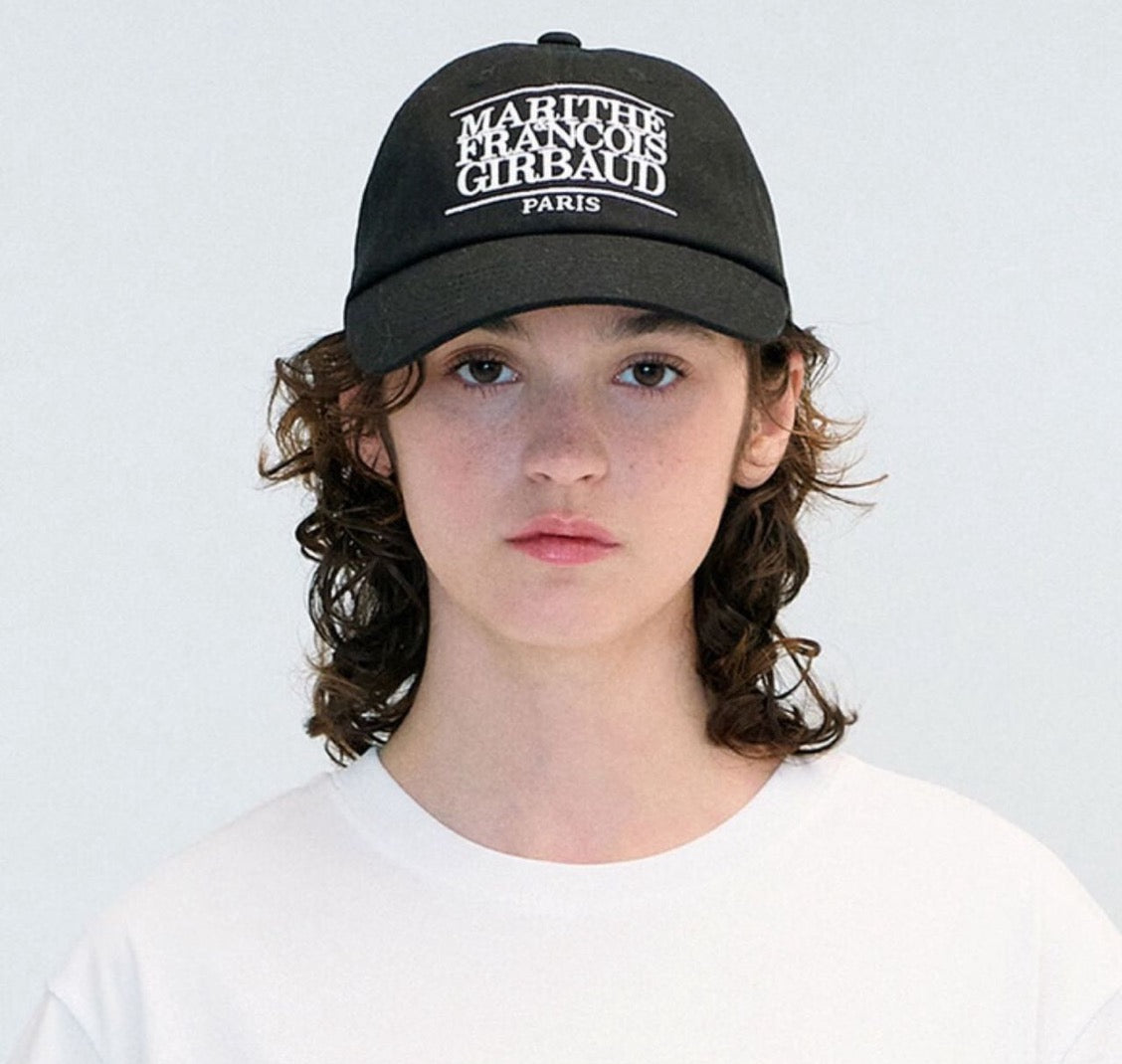 Marithe Classic Logo Black Cap (Preorder)