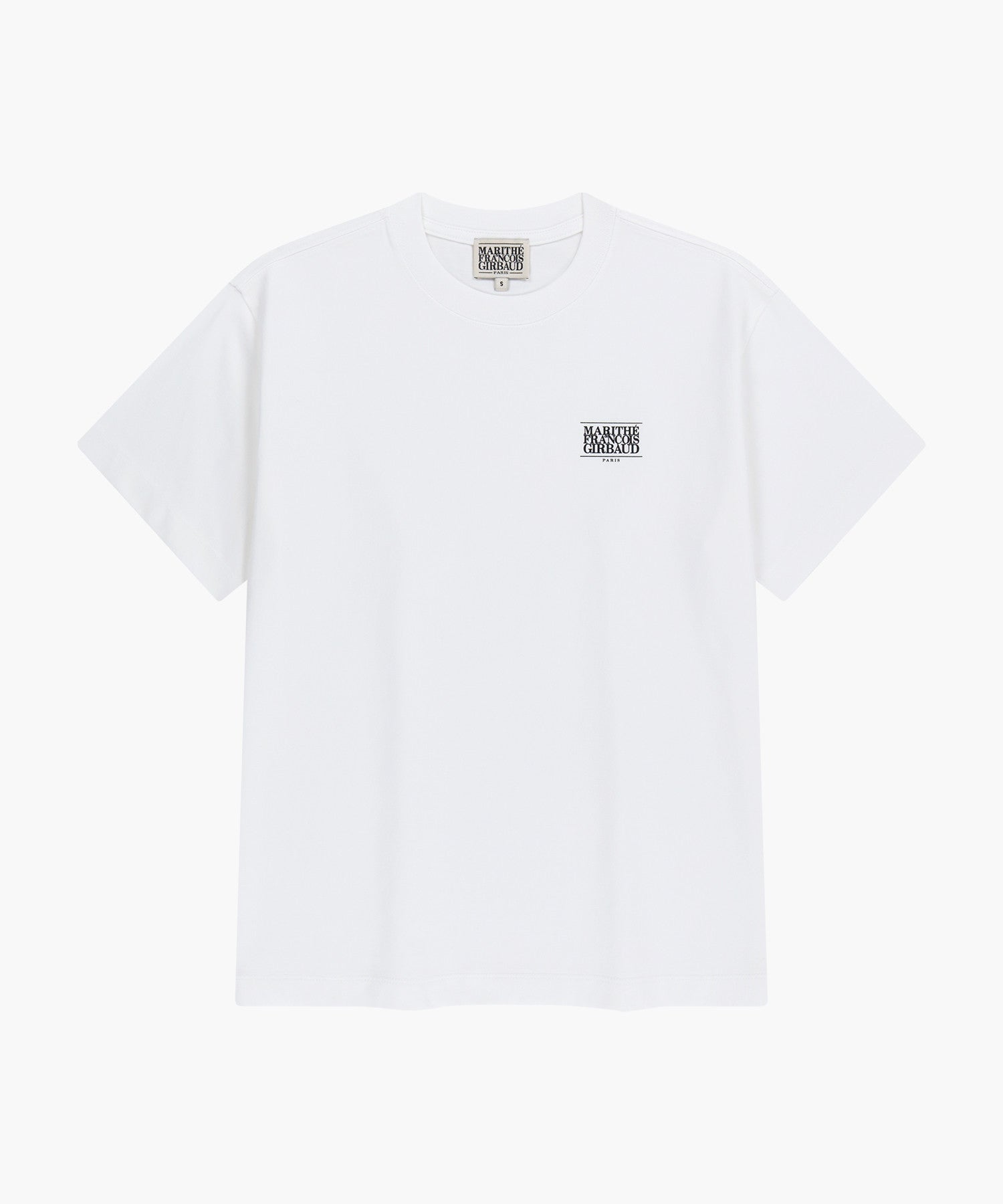 Marithe AEROCOOL SMALL CLASSIC LOGO TEE White (Instock)