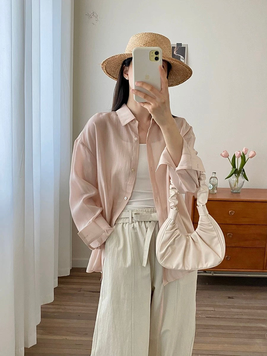 Kelly Designs Pink Slim Shirt (Instock)