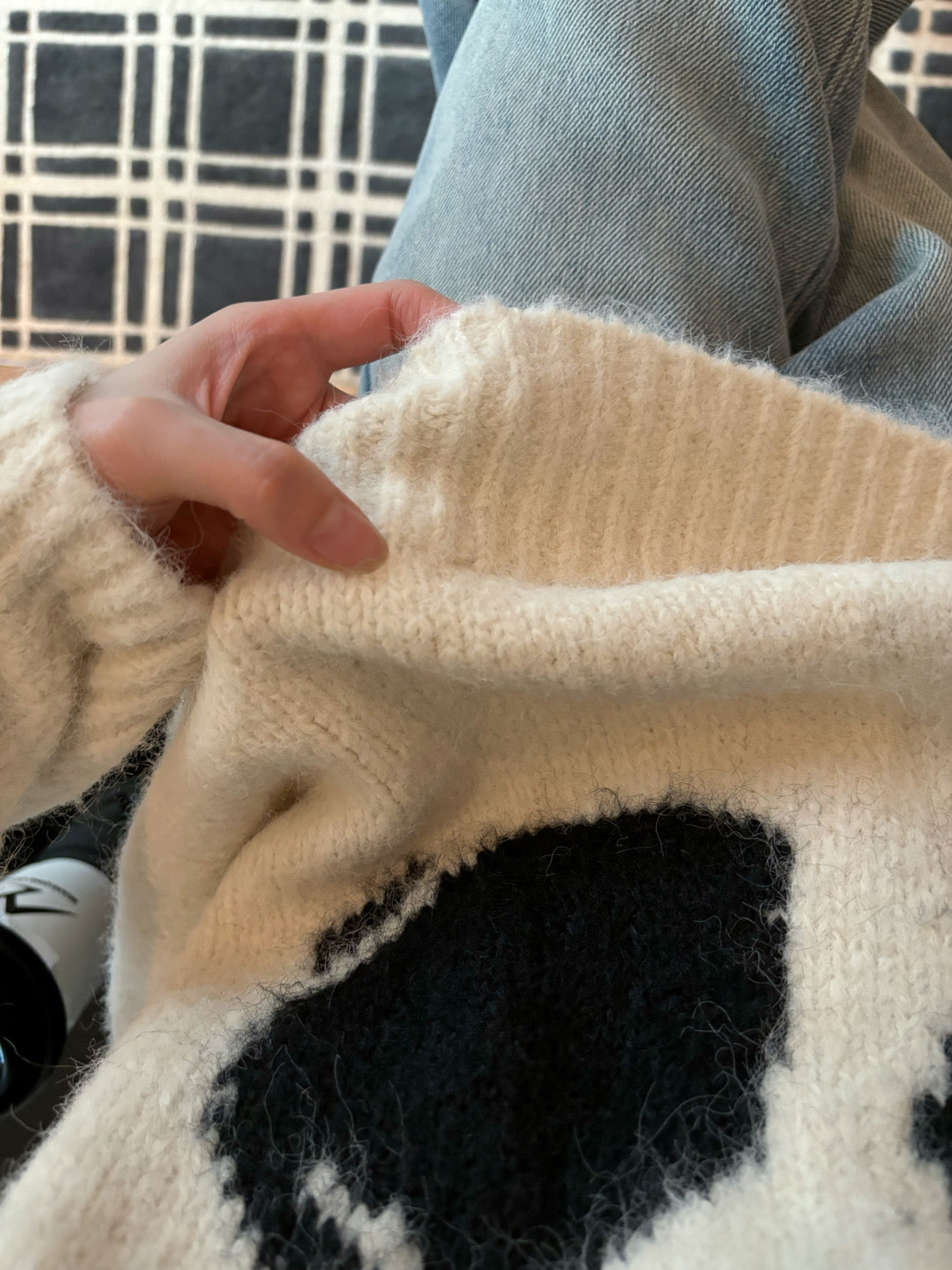 Kelly Designs Beige Cherry Sweatshirt (Instock)