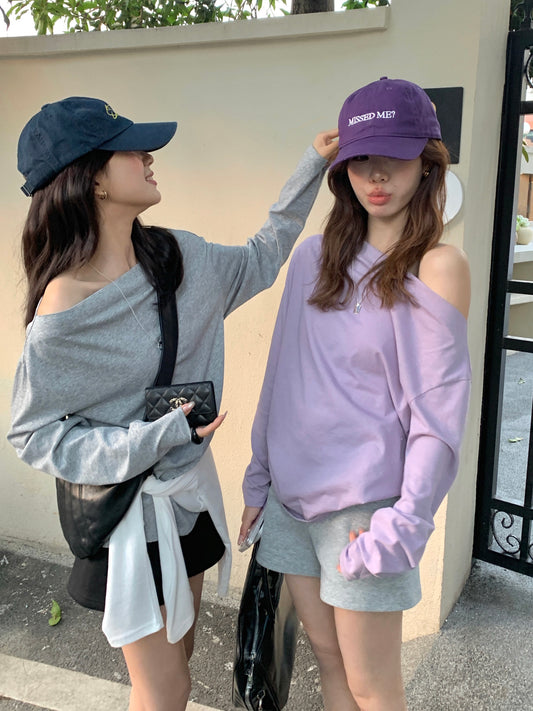 Kelly Designs 4 Colors Off Shoulder Top (Instock)