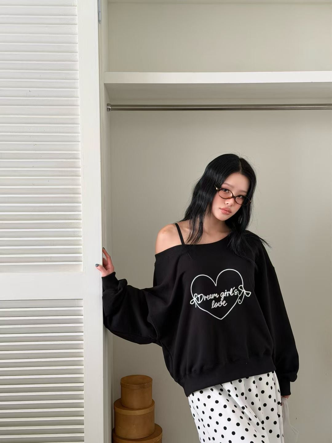 Korean APM Collection Off Shoulder Top - 4 Colors (Instock)