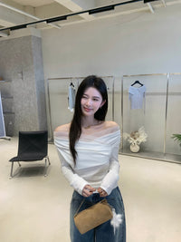 Kelly Designs Kelly Designs Fake 2pc White Top (Instock)