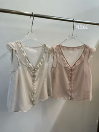 Korean APM Collection Floras Blouse Set - 2 Colors (Instock)