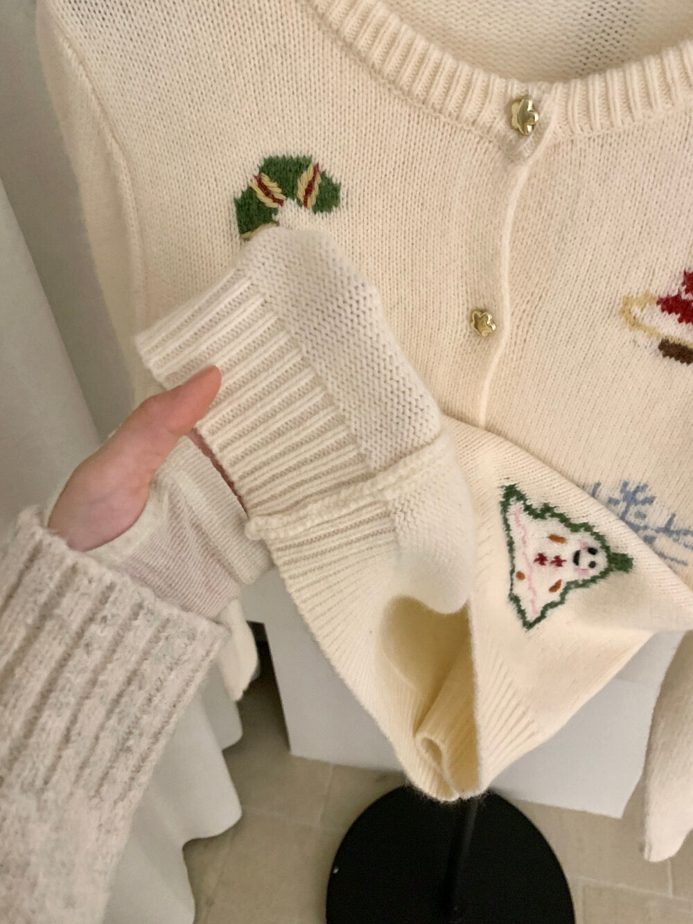Kelly Designs Christmas Cartoon Cardigan (Instock)
