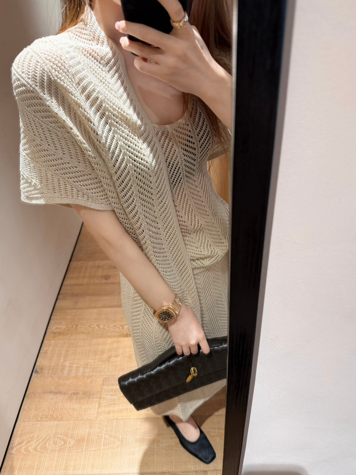 Kelly Designs : Tenue haut et jupe style "Old Money" (En stock)