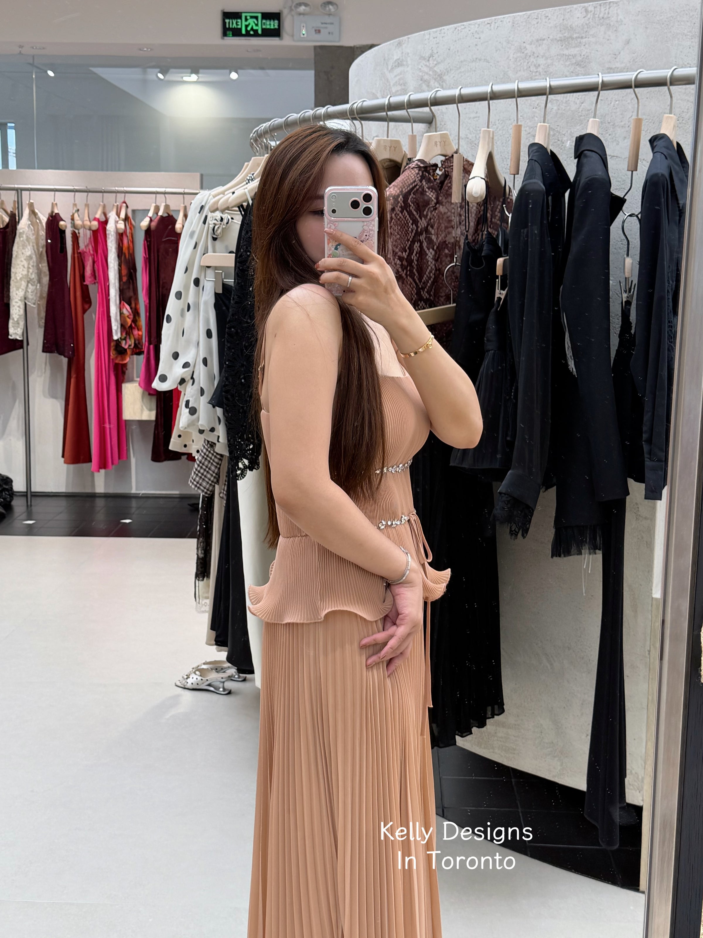 Kelly Designs Layer Long Dress (Instock)