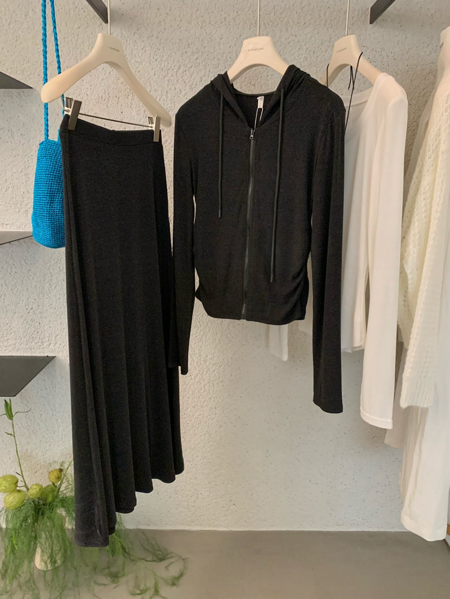 Kelly Designs 3-Piece Casual Set –Jacket,  Shirt, & Long Skirt (Instock)