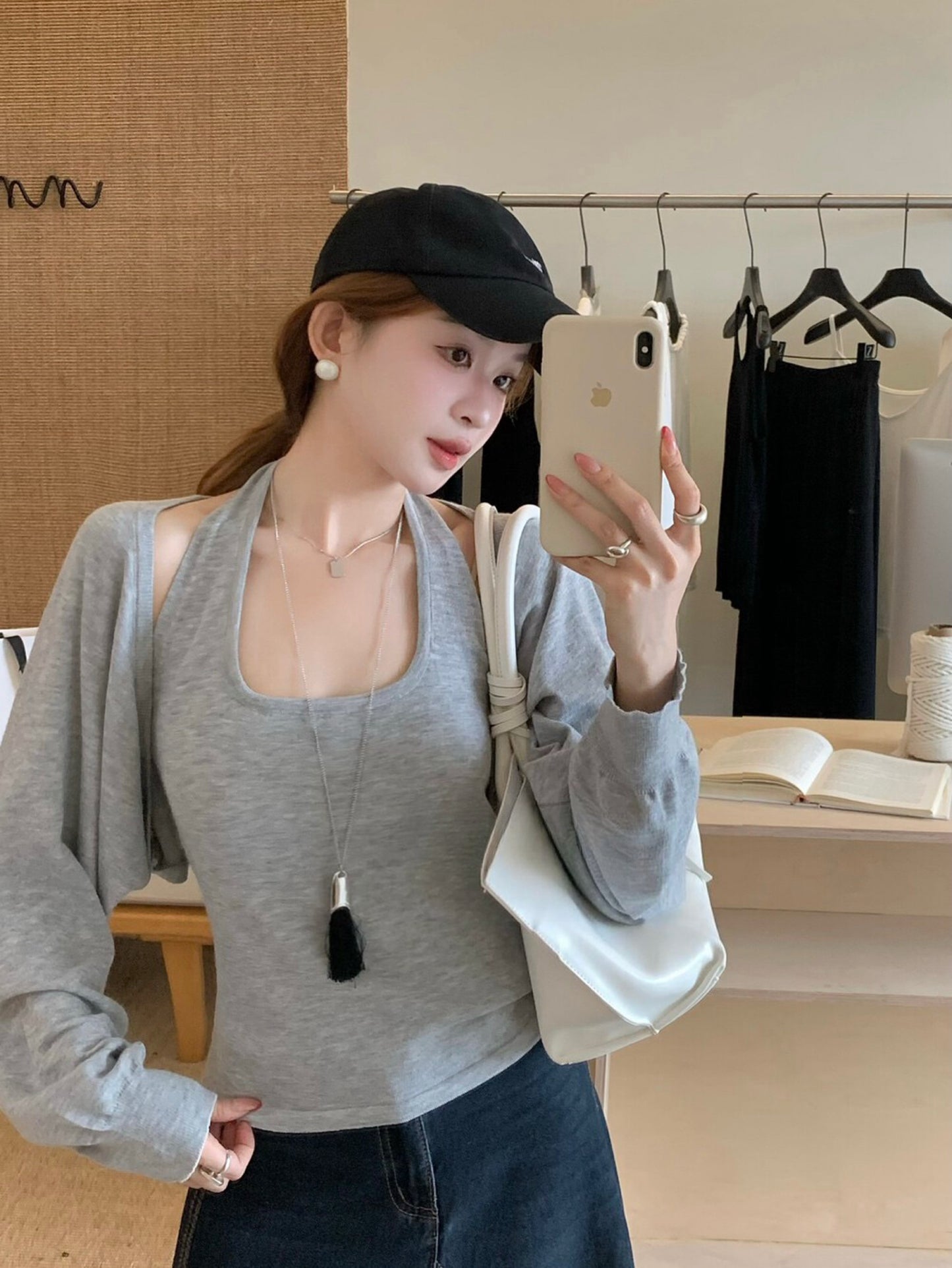 Kelly Designs Tank Top and Cardigan Set (Instock)