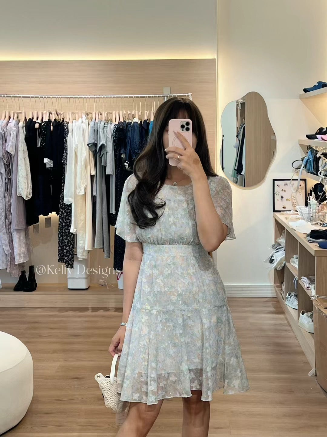 Korean APM Collection Flower Dress (Instock)