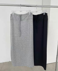 Korean APM Collection Softream Skirt - Black (Instock)