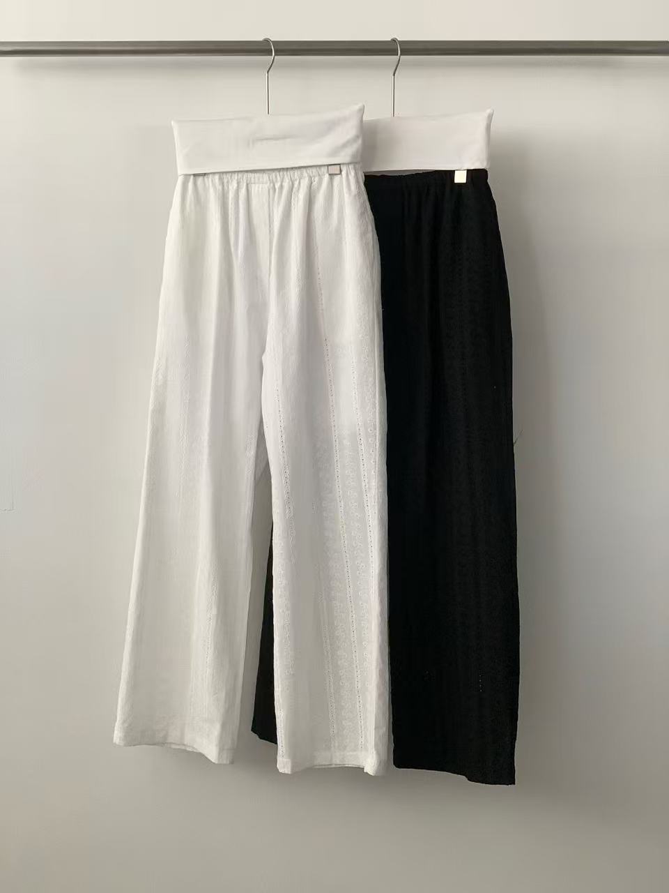 Korean APM Collection Pants White (Instock)