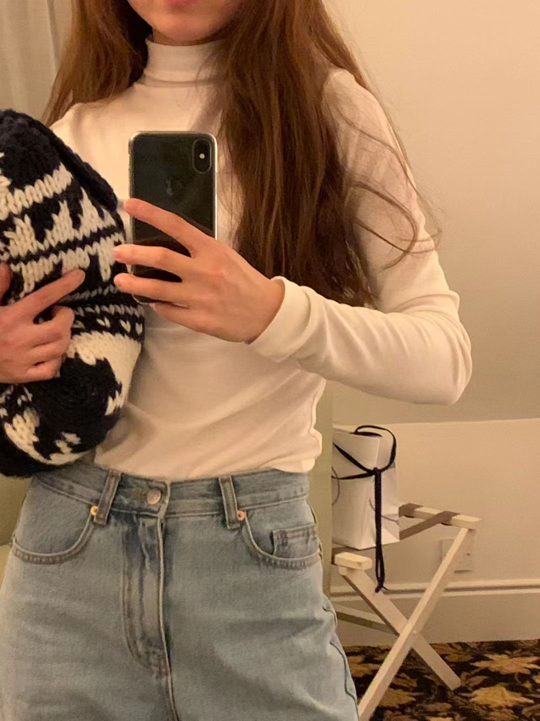 Korean APM Collection OUNCE inner High Neck top- 3 colors (Instock)