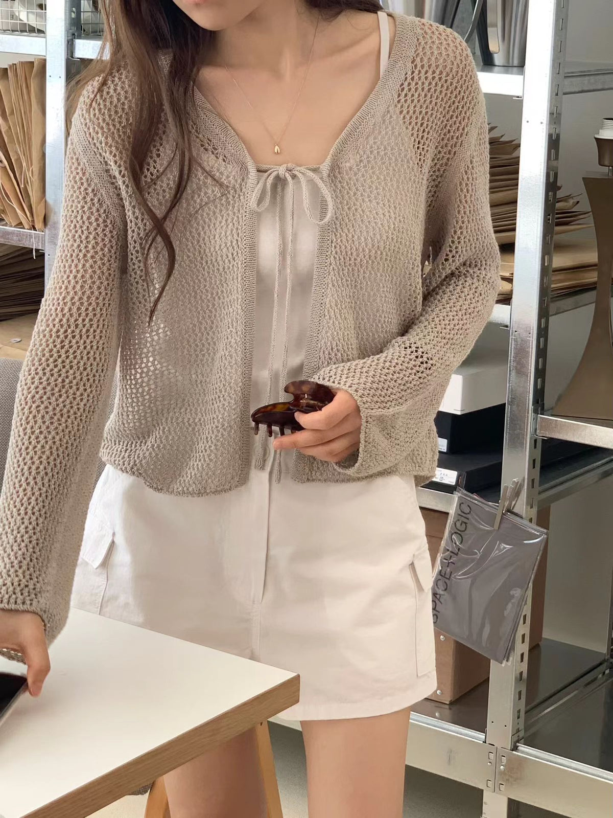 Korean APM Collection Ounce Cardigan -2 Colors (Instock)