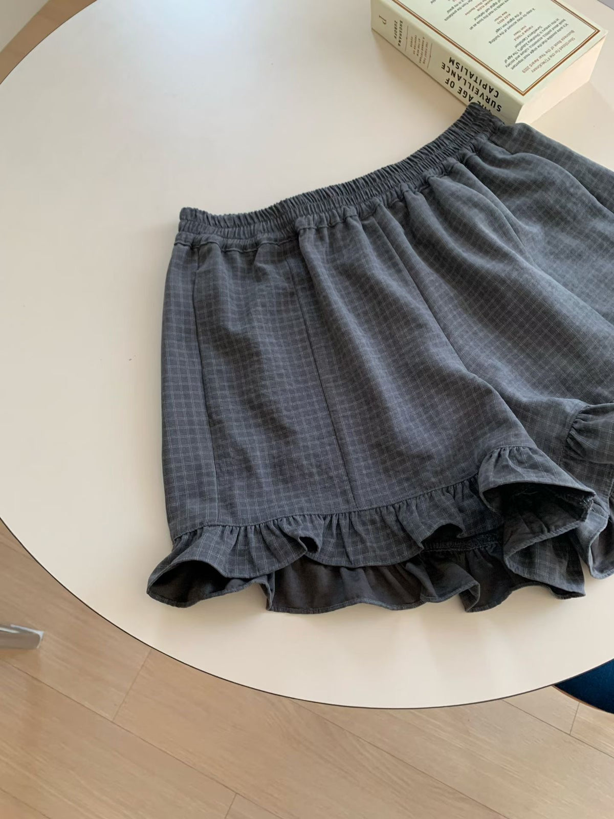 Korean APM Collection Grey Shorts (Instock)