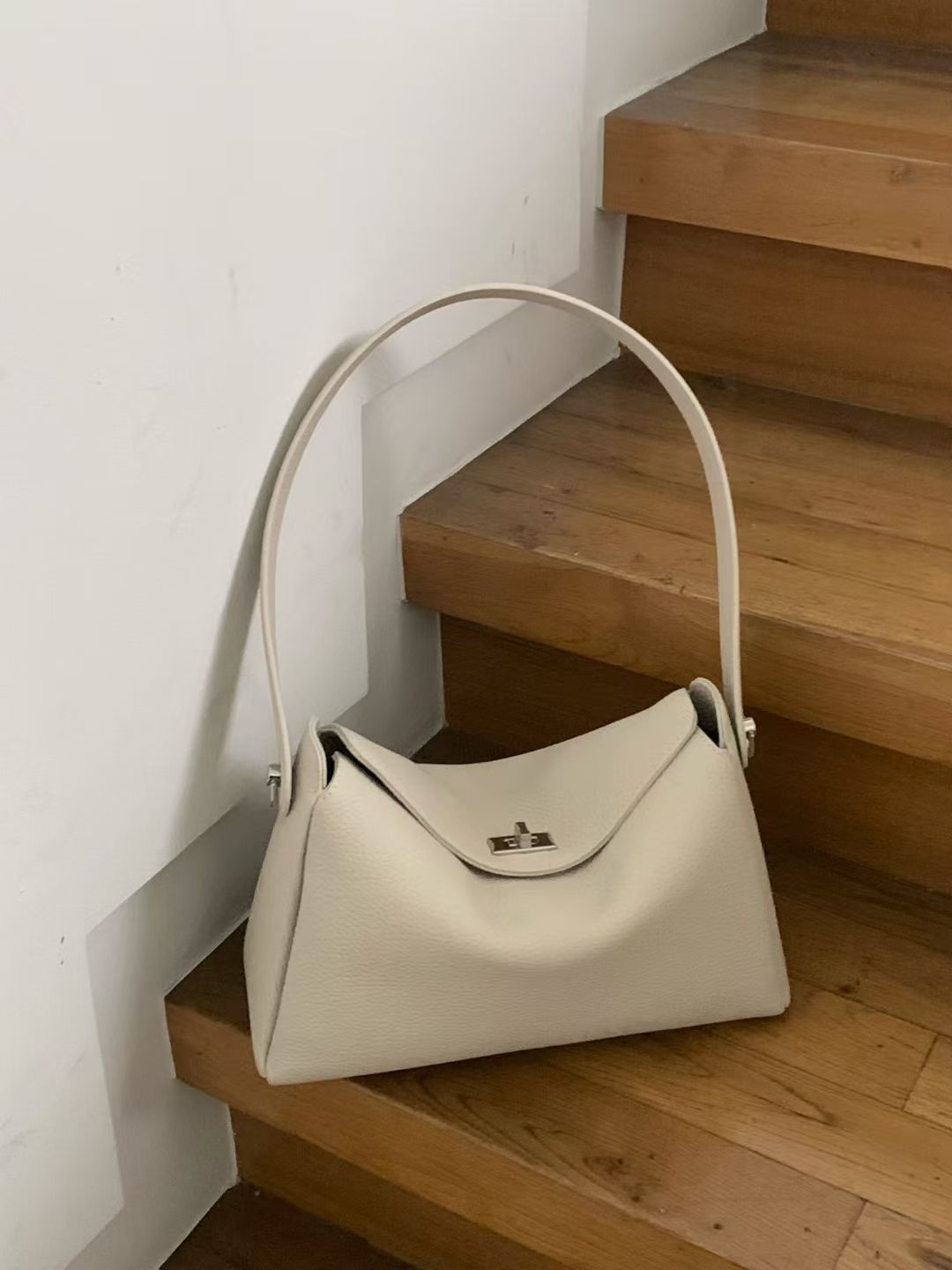 Korean APM Collection Three Colors Leather Bag-2 Straps (Instock)