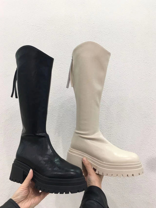 Kelly Designs White Winter PU Boots (Instock)