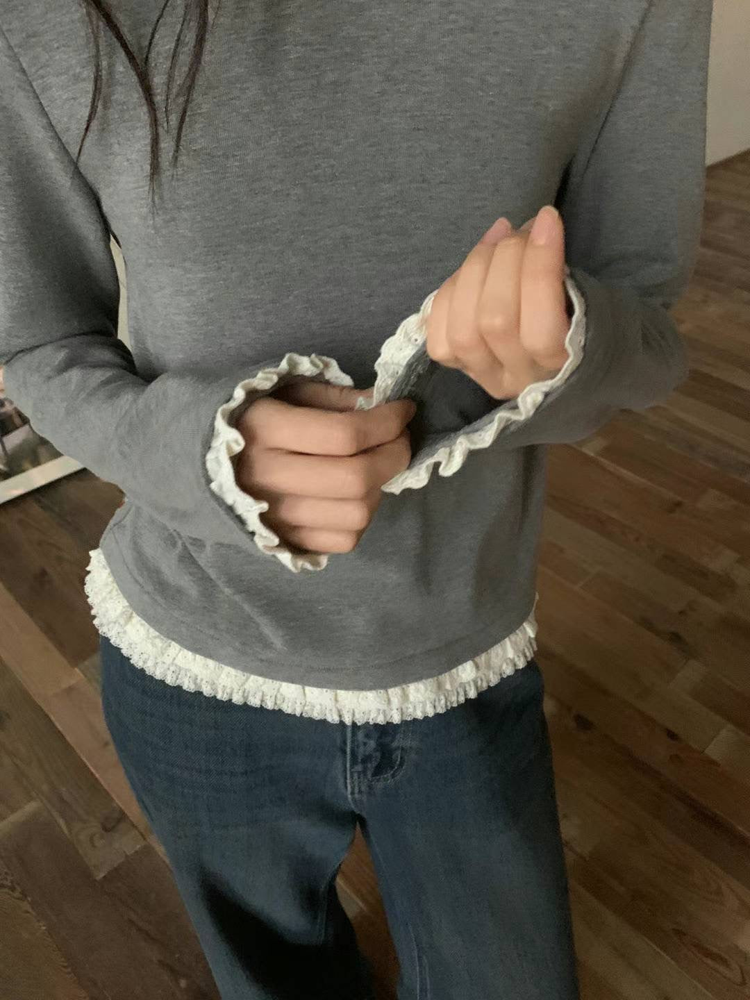 Kelly Designs Lace Layer Three Color Inner Top (Instock)